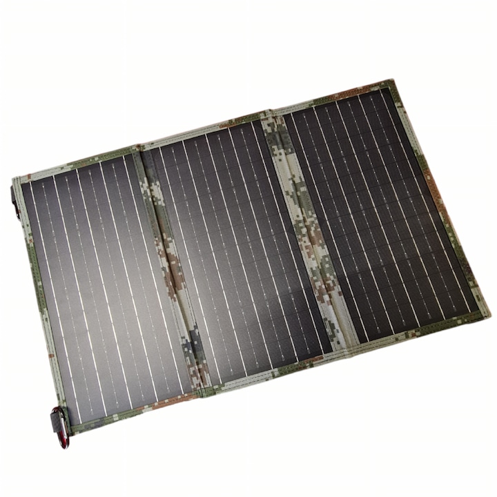 Panou solar fotovoltaic portabil 36W, USB QC 3.0