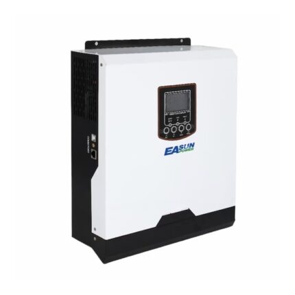 Invertor solar 24V, 2.41KW, regulator MPPT 80A, sinus pur 220V~230V, Alb/Negru, Yupy®
