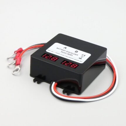 Egalizator baterii 24V, 2 x 12V, cu afisaj LCD, protectie la polaritate inversa
