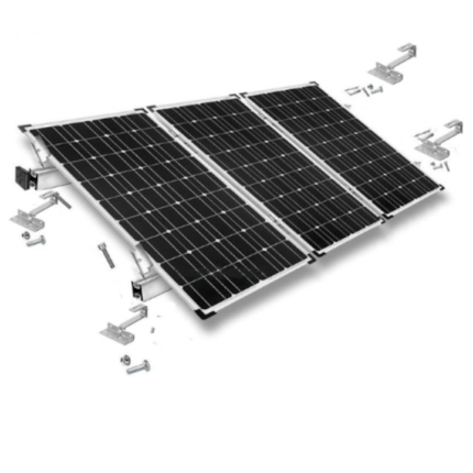 Kit structura montaj 3 panouri fotovoltaice acoperis tigla