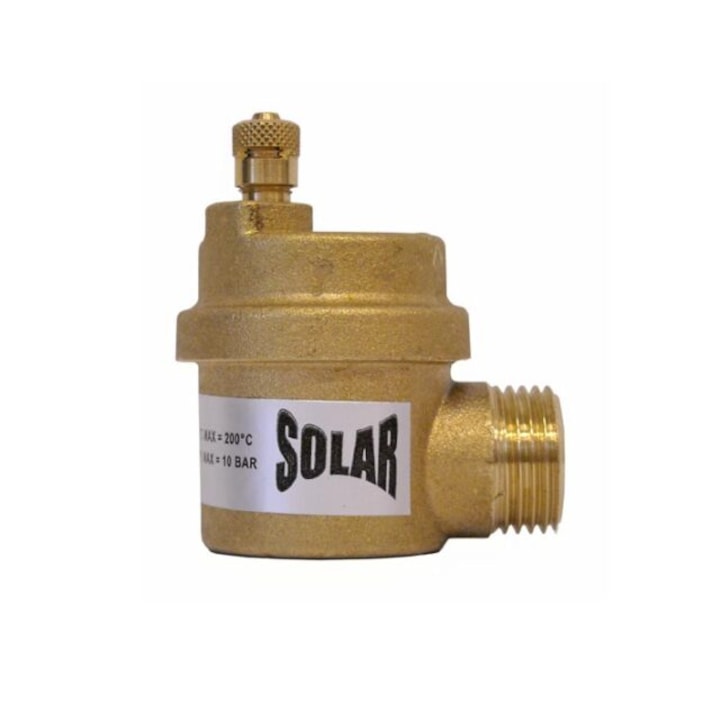 Aerisitor automat solar 1/2 ", prindere laterala RTM RICAMBI