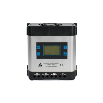 Regulator de incarcare, AZO, Digital, Solar, 20A, Negru/Gri