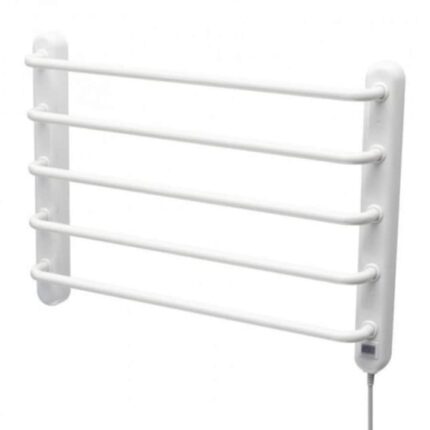 Suport pentru prosoape incalzit, Home, FTW 4, Electric, Montat pe perete, Alb