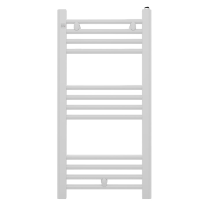 Calorifer baie GRANITAN Puerto, design modern, alb, 40x80cm