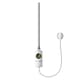 Element de incalzire pentru calorifer 1200W, ML-Design, alb, otel, cu termostat si ecran LCD