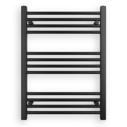 Radiator de baie, Granitan, 80x60 cm, Negru