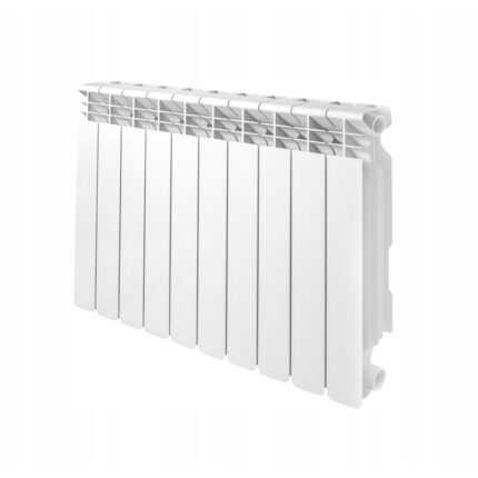 Radiator, Diamond, Aluminiu, Alb