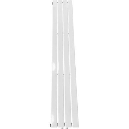 Radiator vertical, un singur strat, 4 segmente, 1800 x 300 x 52 mm, alb, Aquamarin