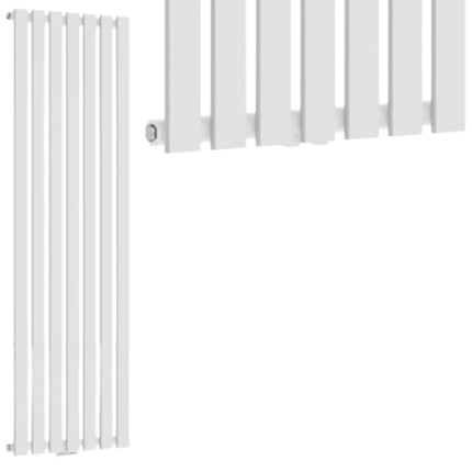 Radiator vertical plat cu multiblock, racord 1/2 toli, 1600 x 452 mm, 796 W, alb, Aquamarin