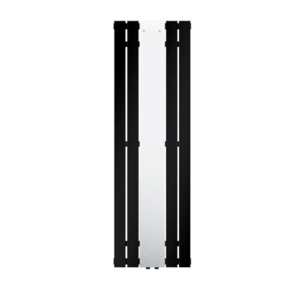 Radiator LuxeBath, negru mat, 450 x 1600 mm, conductivitate termica ridicata