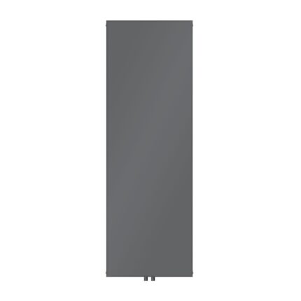Radiator, ECD Germany, antracit, otel, 60.4 x 180 cm, G1/2, design modern, material de calitate inalta, incalzire rapida, suport prosoape