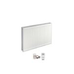 Set Radiator otel Purmo C22x600x1200 si robinet termostatic Herz cu robinet de retur dn15