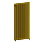Radiator decorativ Fermo Pionowy H1200 L780 Auriu