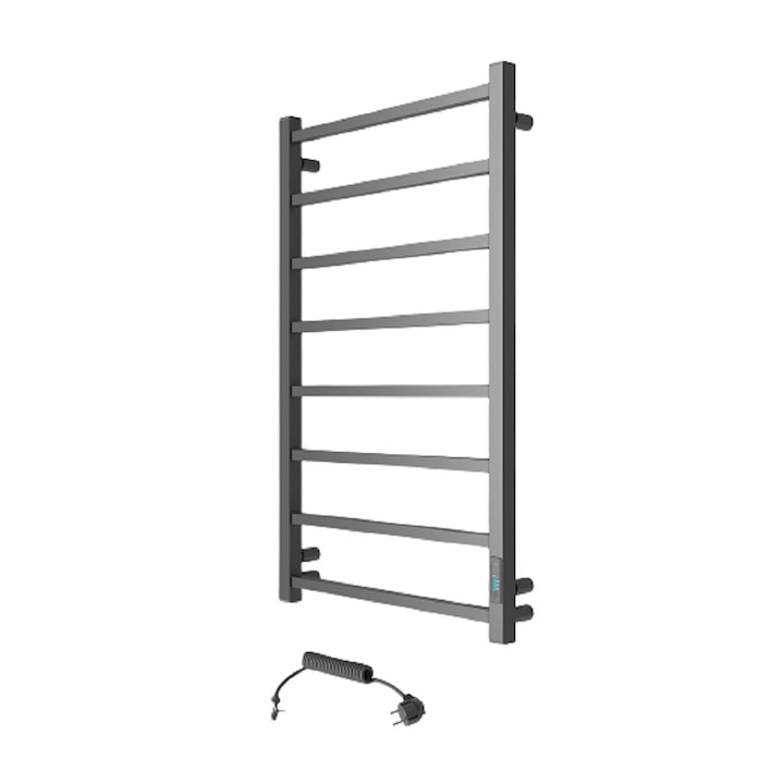 Uscator electric prosop Atria 8 din negru