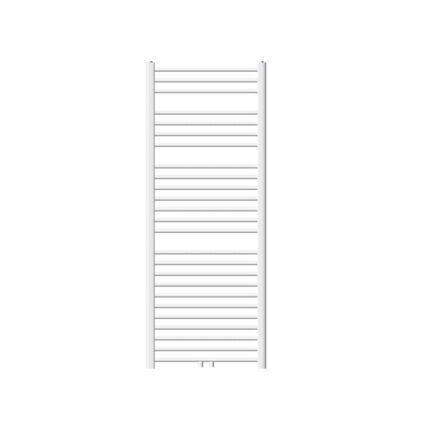 Calorifer baie LuxeBath, model Sahara, 600x1500 mm alb curbat cu racord central