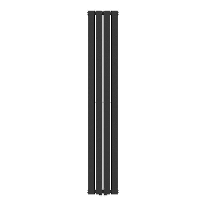 Radiator, neu.haus, PXAF-0011 NoreM1, 180 x 30 x 6, 8 cm, otel, negru, 1122W