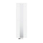 Calorifer baie cu oglinda LuxeBath, alb, otel, 450x1200 mm, conductivitate termica mare