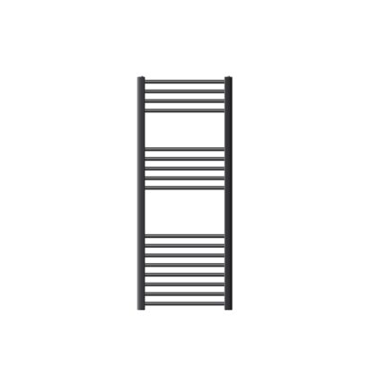 Calorifer/Radiator baie, ECD Germany, model Sahara, 500 x 1200 mm, otel, antracit, racordare laterala
