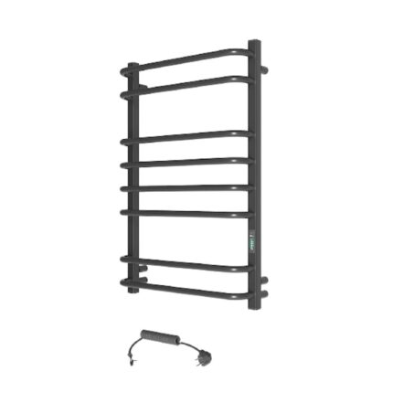 Uscator electric prosop Standard Lux 8 din, Negru