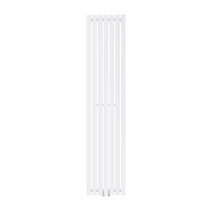 Calorifer de baie LuxeBath, model Stella, alb, otel, 370x1800 mm