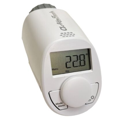 Cap Termostat de calorifer C5802N AlfaTech, Digital, 5 la 29.5 °C