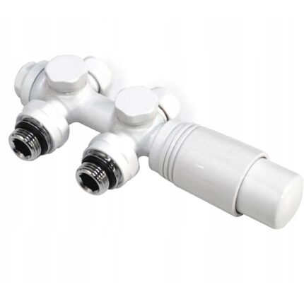 Set de accesorii calorifer WITEN&NOCK WI-WA, termostat inclus, alb, 50mm