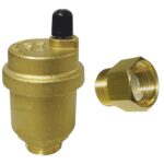 Aerisitor automat pentru calorifer (radiator) Ferro, cu valva de izolare 1/2"