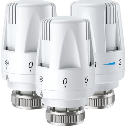 Set 3 capete termostat calorifer, M30 x 1,5 mm