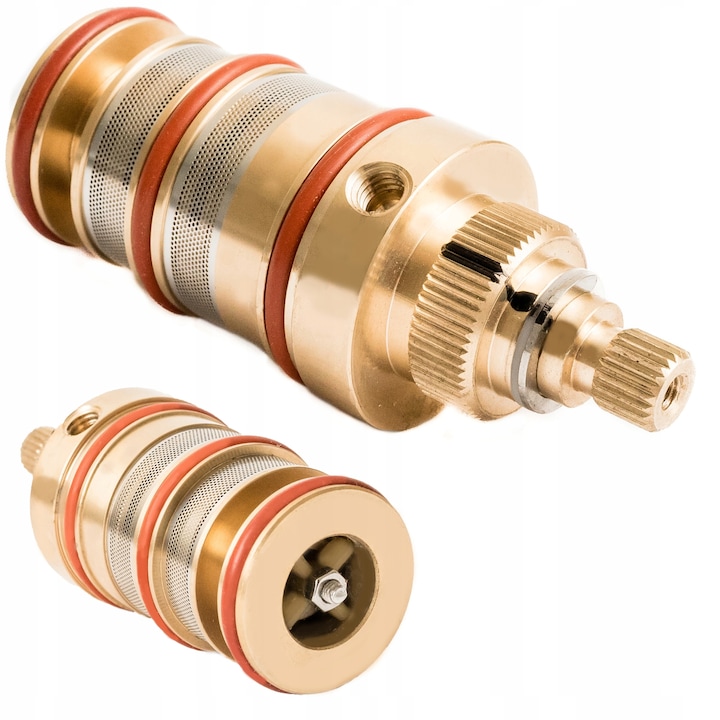 Termostat pentru baterie, Aquaparts, Alama, Auriu
