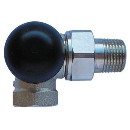 Robinet cu ventil termostatic Herz TS-90-H, model in trei axe “AB”, FI, M 30 x 1, 5, 1/2", 1 7758 26