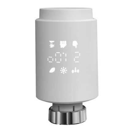 Termostat pentru calorifer, Gosund, Plastic, Bluetooth, Alb