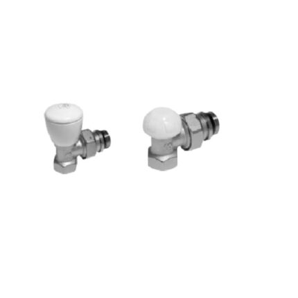 Set robineti tur-retur calorifer Giacomini 1/2 cu garnitura autoetansare