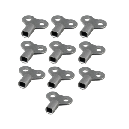 Set 10 cheite metalice pentru aerisire calorifere