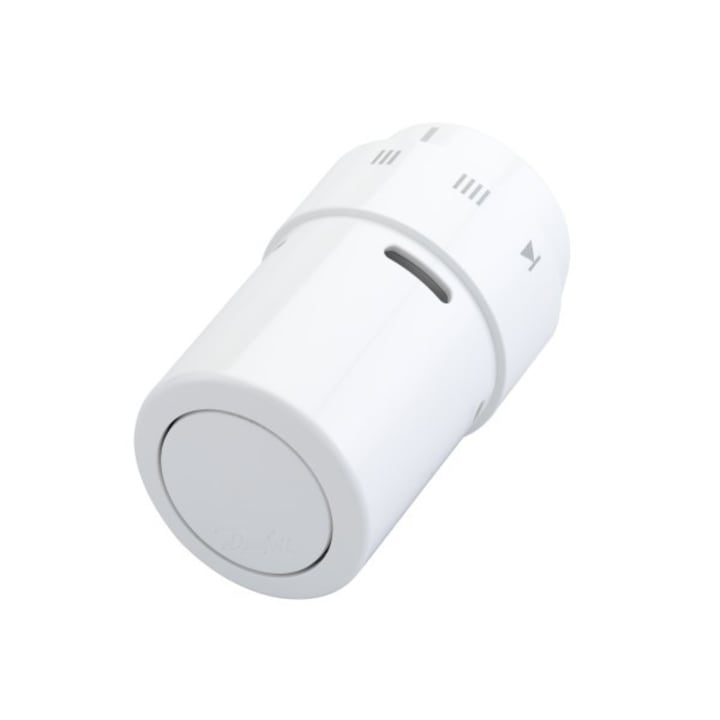 Cap termostatic Danfoss X-tra Collection alb pentru robinet tip RA