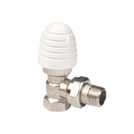 Set format din roata de manevra HERZ-Design si robinet cu ventil termostatic coltar 1 9102 80 1 7724 91