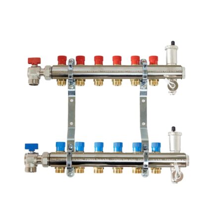 Set complet distribuitoare calorifere 1" X 3/4 X 6 cai