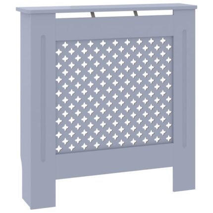 Husa radiator, Zakito Europe, MDF/Lemn, Gri, 78x19x81,5cm
