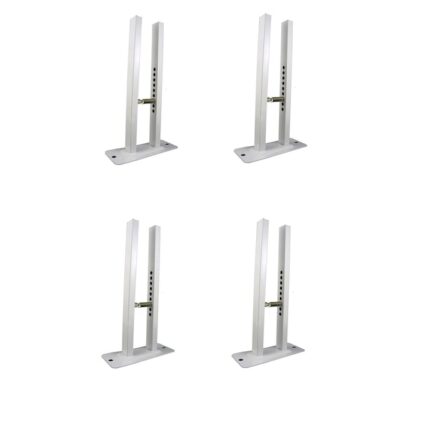 Suport pentru radiator, Watts, 390mm, 4 buc, Alb