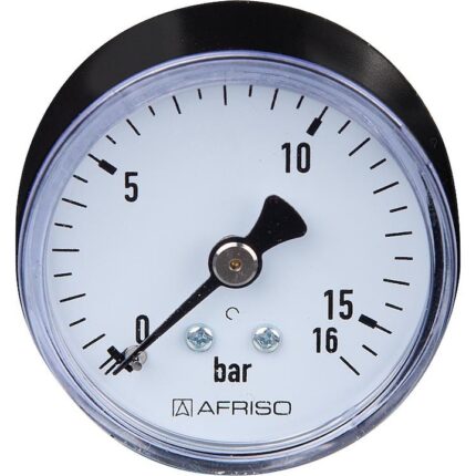 Manometru, Watts, Axial, 1/4'', 0-12 bar
