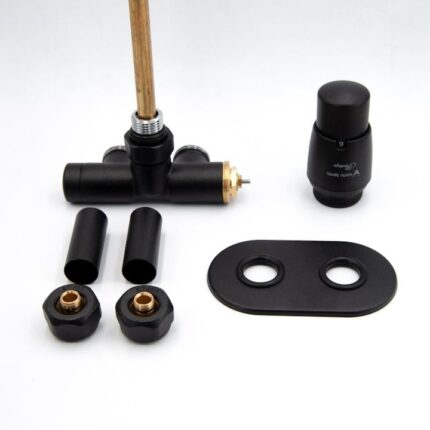 Robinet termostatic pe partea dreapta Spearpex / Umico, negru