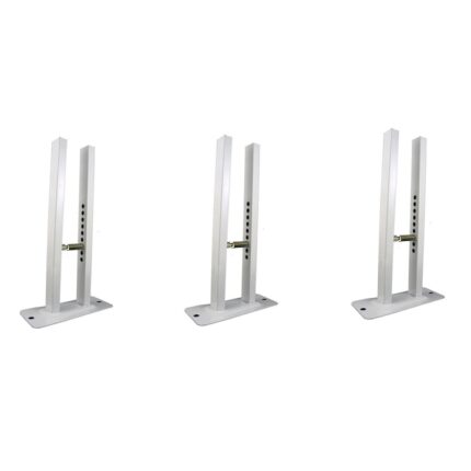 Suport pentru radiator, Watts, 390 mm, 3 bucati, Argintiu