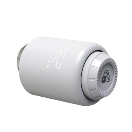 Robinet cap cu termostat inteligent wifi smart electronic pentru calorifer, compatibil cu Amazon Alexa/Google, utilizat prin Tuya ZigBee 3.0