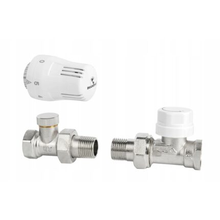 Set termostatic Diamond, Gri/Alb