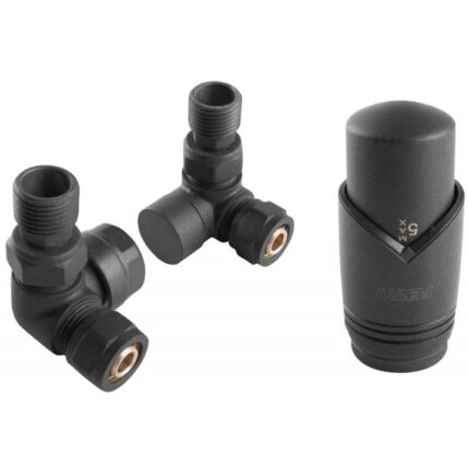 Set Termostatic Axial, Ferro, Negru