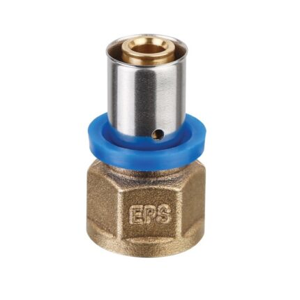 Adaptor de presare SESTA, Ф16х1/2Ж, 5 buc, Pentru tevi Pex-Al-Pex, Alama, Multicolor