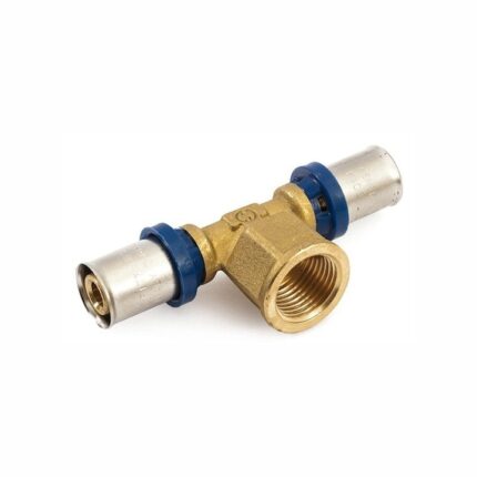 Conducta conectare calorifer, SESTA, Alama, 5 bucati, Pentru tevi Pex-Al-Pex, Multicolor