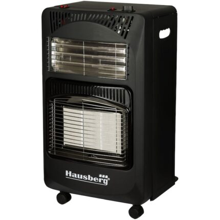 Soba pe gaz si electric Hausberg HB-1020, Negru