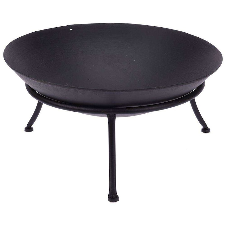 Semineu gradina, Ambiance, Fonta, 57 cm, Negru