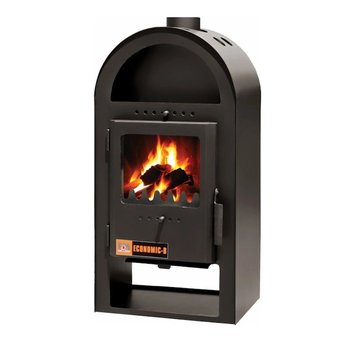 Semineu pe lemne brichete, Economic S 5 kW