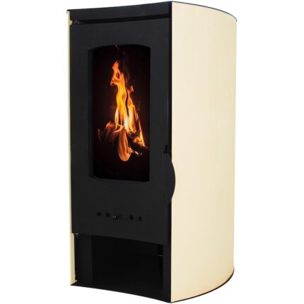 Termosemineu pe lemne, brichete si carbune Fornello Matera Ivory 27 kW